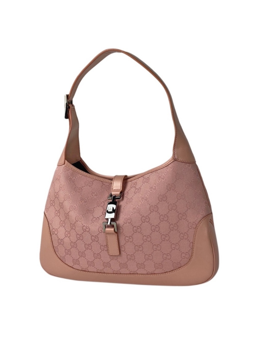 Stunning Vintage Jackie O Monogram Bag